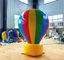 প্রচারমূলক ইভেন্ট Inflatable বিজ্ঞাপন বেলুন হলুদ লাল সাদা